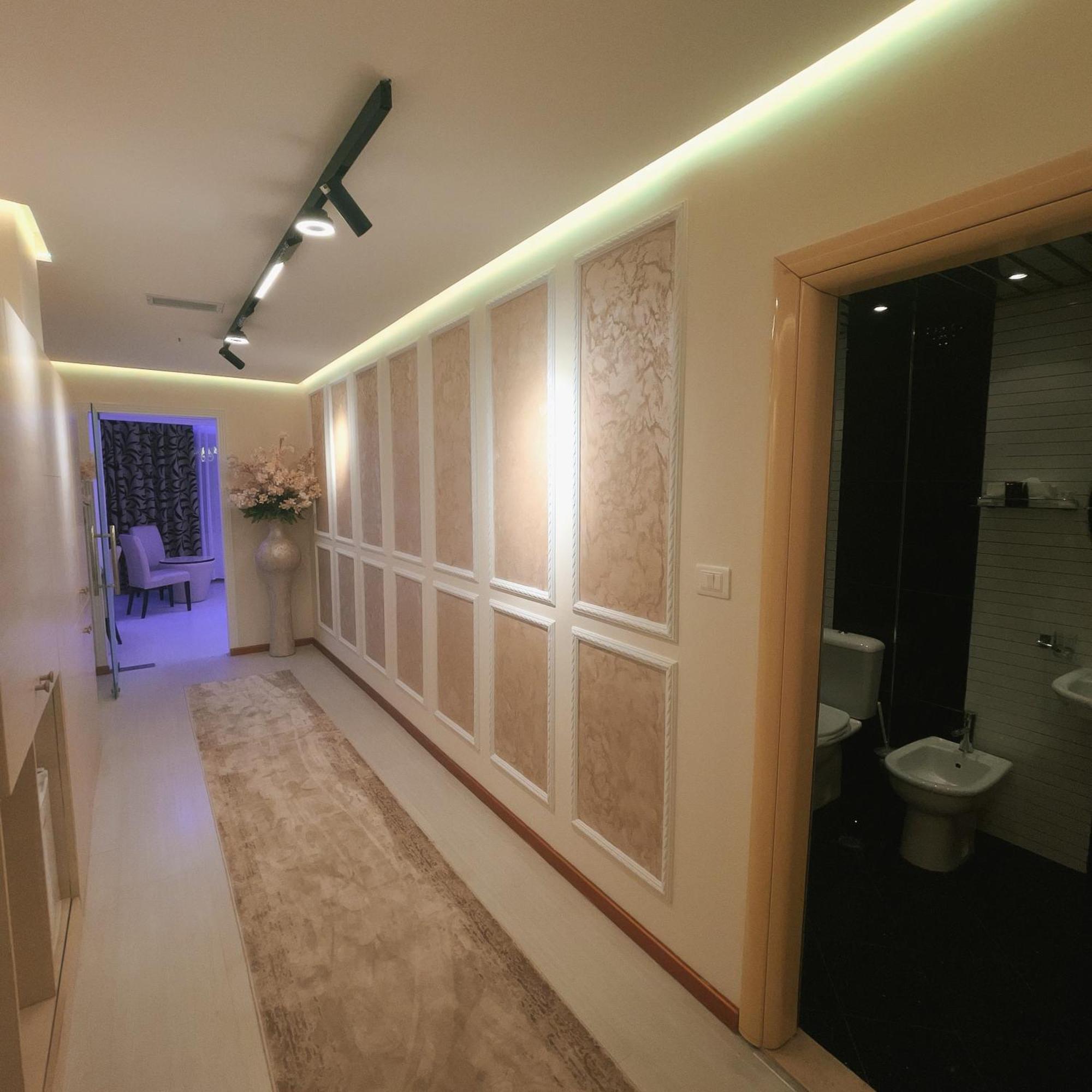 Hotel Rosa Blu Тирана Экстерьер фото